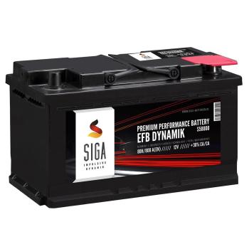 SIGA EFB Dynamik Autobatterie 80Ah 12V